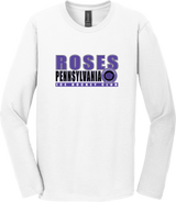 PA Roses Softstyle Long Sleeve T-Shirt