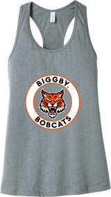 Biggby Bobcats Womens Jersey Racerback Tank
