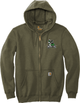 Atlanta Madhatters Carhartt Midweight Hooded Zip-Front Sweatshirt
