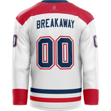 Jr. Mounties Player Jersey - White - Kit