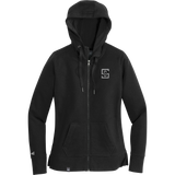 Gregory Schaefer New Era Ladies French Terry Full-Zip Hoodie
