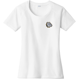 Chelsea Bulldogs Ladies PosiCharge Tri-Blend Wicking Scoop Neck Raglan Tee