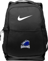 Brandywine Outlaws Nike Brasilia Medium Backpack