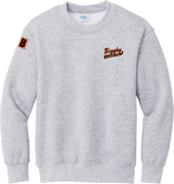 Biggby Coffee AAA Youth Core Fleece Crewneck Sweatshirt